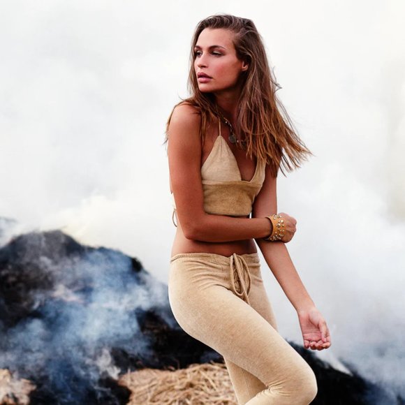 ANDI BAGUS tie crop top - S/M - Picture 9 of 9